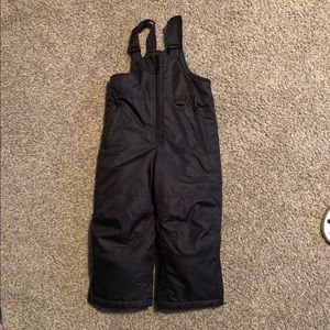 black childs Snow Pants size xs 4/5